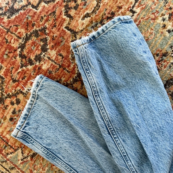 Agolde Light Blue Ankle Jeans - Picture 4 of 6
